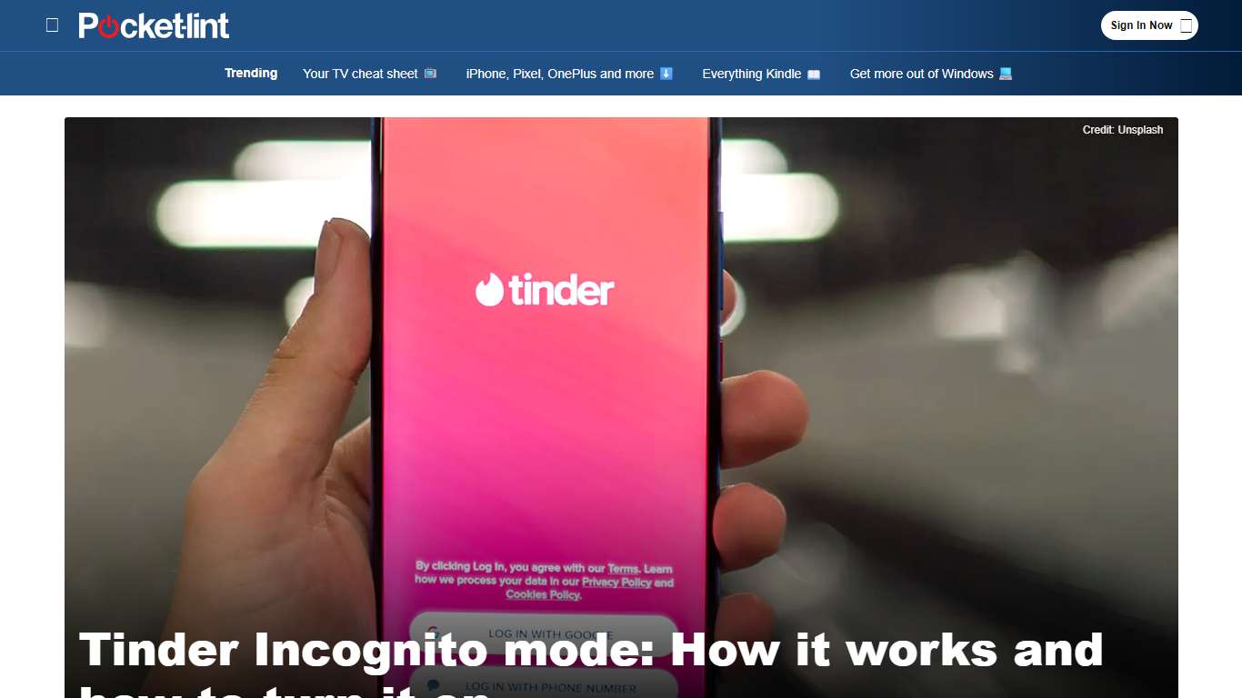Tinder Incognito mode: How it works and how to turn it on