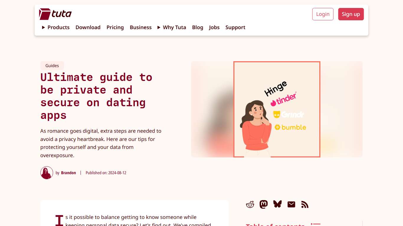 Ultimate guide to be private and secure on dating apps | Tuta